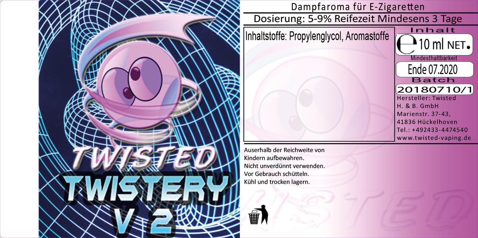 291-Twisted-Aroma-Twistery-V2-10ml-1 Twisted Mixxed Aroma Twistery V2 10 ml
