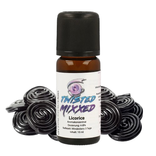 Twisted Mixxed Aroma Licorice 10 ml Twisted Mixxed Aroma Licorice 10 ml