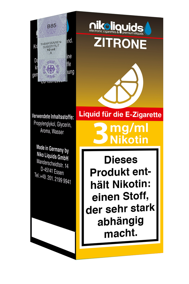 1-1056-03-10-01-niko-liquids-zitrone-3mg Niko Liquids E-Liquid Zitrone 10ml
