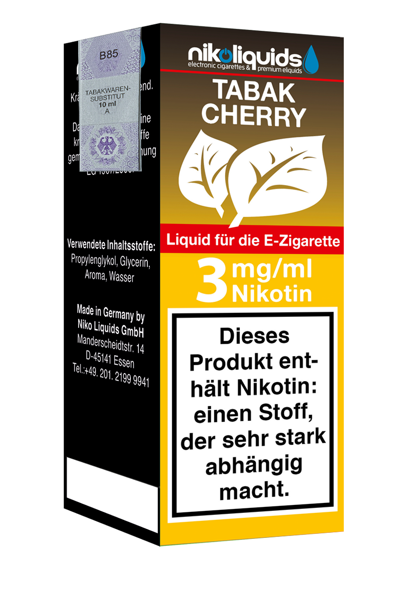 1-1029-03-10-01-niko-liquids-tabak-cherry-3mg Niko Liquids E-Liquid Tabak Cherry 10 ml