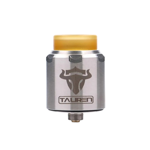 THC_TaurenRDA_Silver ThunderHead Creations Tauren RDA Verdampfer